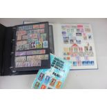 Two albums of Spanish stamps, together with a quantity of loose stamps and late commemoratives,