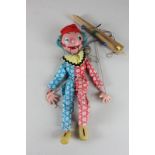 A Pelham puppet of a clown