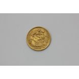 A 1914 gold half sovereign