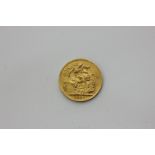 A 1927 gold sovereign