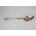 A Victorian silver fiddle pattern basting spoon, maker John Robert Harris, London 1846, 4oz,