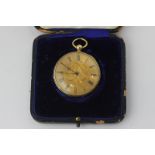 A lady's Servis open face pocket watch