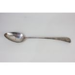 A George III silver Old English pattern basting spoon, makers William Eley & William Fearn, London