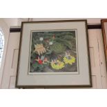 After Beryl Cook (1926-2008), fairies and pixies, limited edition colour print 245/650, numbered and