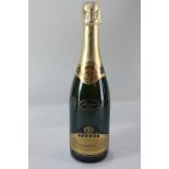 A bottle of Cave Carod Crémant de Die 1995 sparkling wine, 750ml, 12% vol.