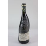 A bottle of La Fiole du Pape, Père Anselme Châteauneuf-du-Pape red wine, 750ml, 13.5% vol.