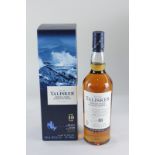 A bottle of Talisker Aged 10 Years Single Malt Scotch Whisky, 70cl, 45.8% vol., with box