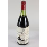 A bottle of Domaine Comte Georges de Vogue Bonnes-Mares 1967 Chambolle-Musigny red wine
