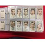 Cigarette Cards: Early 20th cent. album containing 29 complete sets of mixed issues including "off