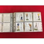 Cigarette Cards: Early 20th cent. album containing 22 complete sets of Players cigarette cards