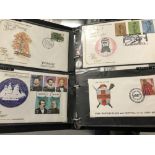 Stamps: First Day and Commemorative covers, 1972 - 1979. Seventy four covers in albums, mainly GB