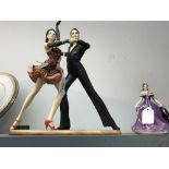 20th cent. Ceramics: The Leonardo collection, Strictly Come Dancing, Lesser and Pavey, Tango,