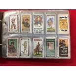 Cigarette Cards: Early 20th cent. Album containing W.H. & H.O. Wills cigarette cards, 14 complete