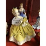 Royal Doulton: Figurines 'The Last Waltz' HN2315 and 'Melissa' HN3977 (2).