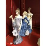 20th cent. Ceramics: Royal Doulton, Kathleen, Harmony plus Fragrance, unboxed. (3).