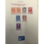 Stamps: Four albums of early 20th cent. World stamps. Mainly used.