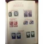 Stamps: Three albums of early 20th cent. Great Britain and Commonwealth stamps. Mainly used.