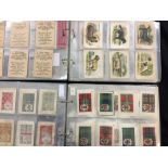 Cigarette/Trade Cards: A collection of 25 incomplete sets of silks from various issuers. Including