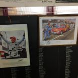 Motor Racing: Michael Schumacher, signed colour photograph, after winning the Australian Grand Prix.