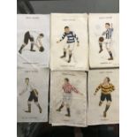 Cigarette Card Silks: Issued by Godfrey Phillips with B.D.V. cigarettes in 1920, these postcard size