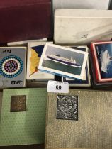 OCEAN LINER: Mixed lot of playing cards to include P & O, Cunard, Ellerman, Shaw Savill Lines &