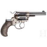 Colt Lightning Mod. 1877Kal. .38 Colt, Nr. 70198, Nummerngleich. Blanker Lauf, Länge 3-1/2".