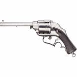 Zick-Zack Revolver, De Dartein, Frankreich, ca. 1872Kal. 11 mm CF, Nr. 2, Leicht matter, vierzügiger