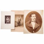 Familie der Freiherrn von Leonrod - großformatige Geschenkportraits von König Ludwig II. von