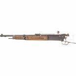 Mousqueton Lebel M 1886 M 95 R 35, FragmentKal. 8x50 R, Nr. P 27541, Nummerngleich. Blanker Lauf,