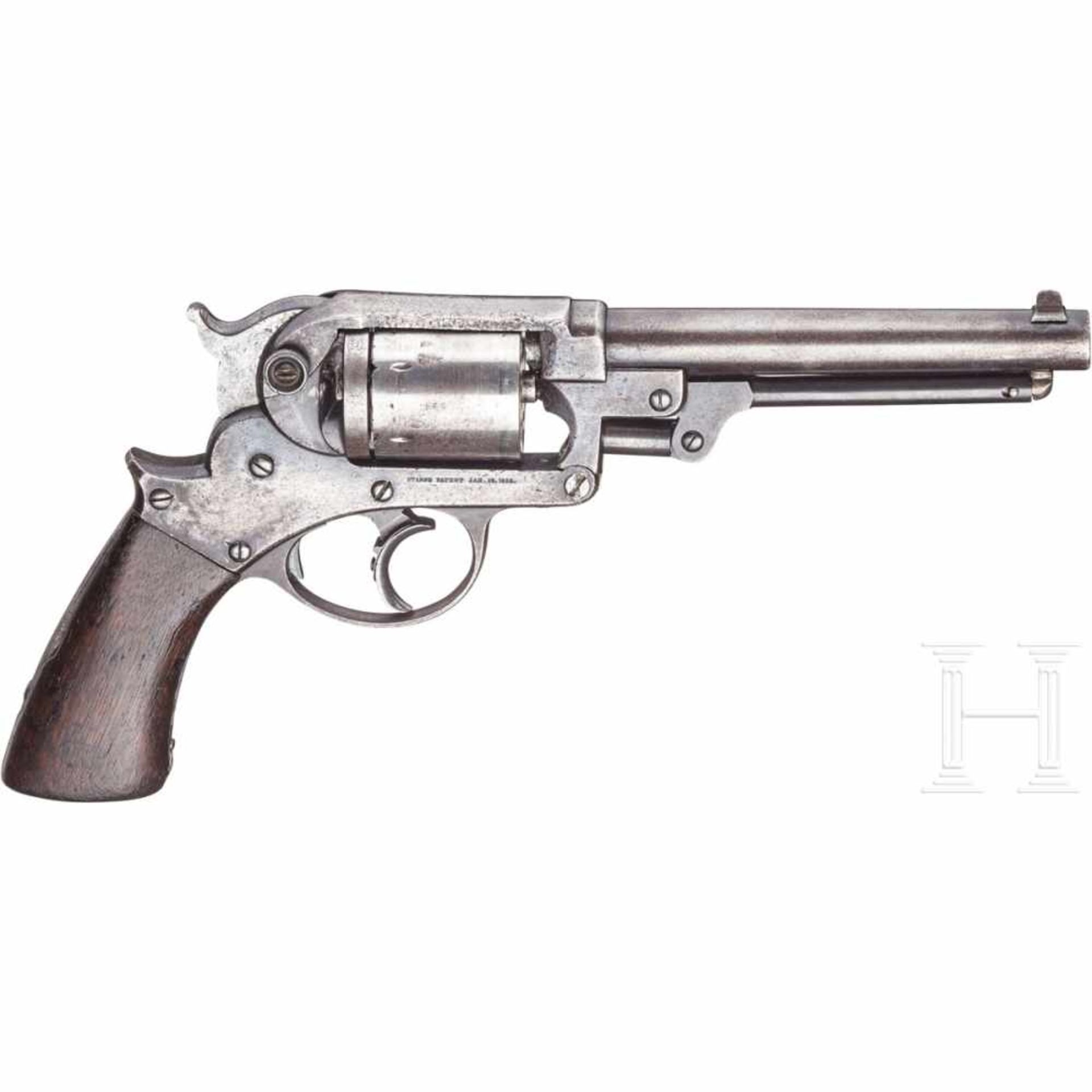Starr Arms Mod. 1858 Army, Cartridge Conversion, Post Civil WarKal. .44-40, Nr. 5800, Nummerngleich. - Bild 2 aus 2