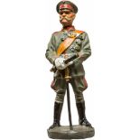 Elastolin Persönlichkeitsfigur von Hindenburg mit PorzellankopfPersönlichkeitsfigur von