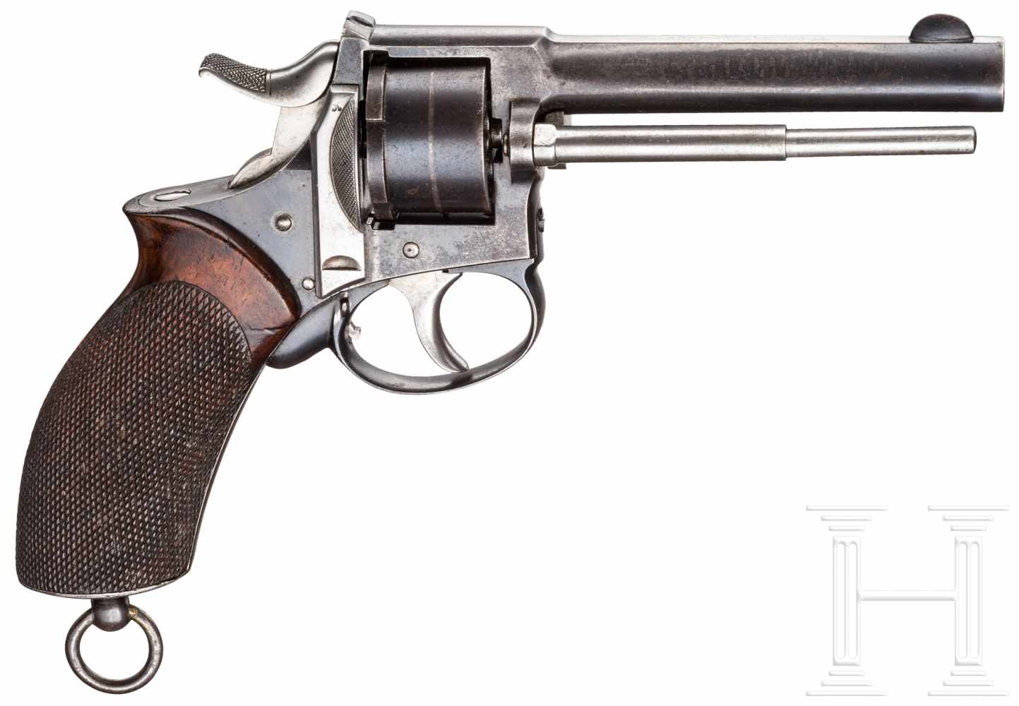 Unbekannter Revolver F.v. Dreyse, Sömmerda, Prototyp oder Versuch, um 1880Kal. 9,5 mm, Nr. 18474, - Image 2 of 3