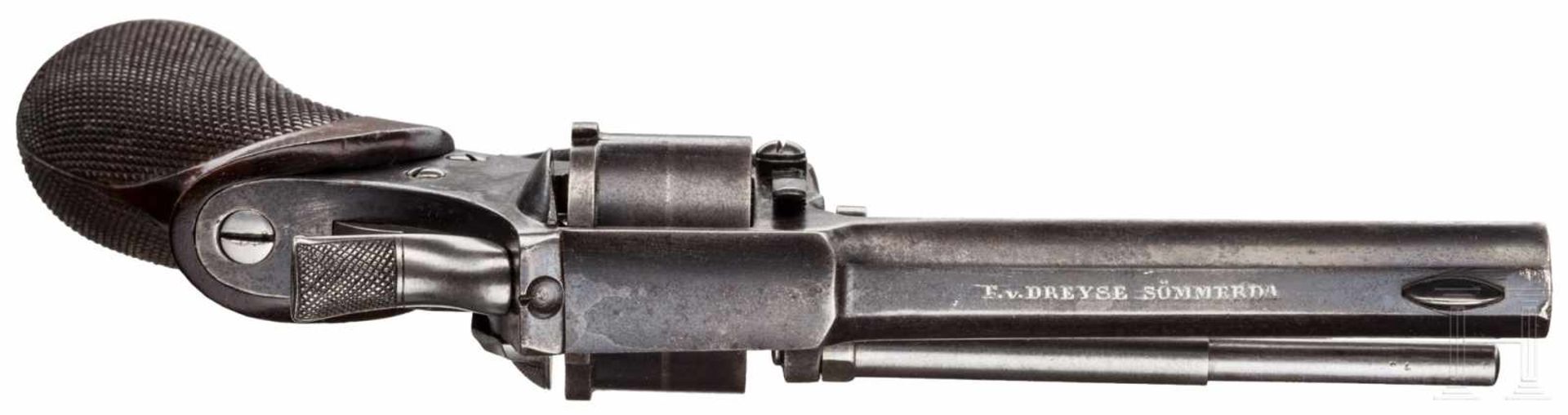 Unbekannter Revolver F.v. Dreyse, Sömmerda, Prototyp oder Versuch, um 1880Kal. 9,5 mm, Nr. 18474, - Bild 3 aus 3