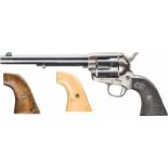 Colt Single Action Army 1873, zwei Paar GriffschalenKal. .45 Colt, Nr. 302875, Nummerngleich.