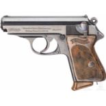 Walther PPK, Deutsche ReichspostKal. 7,65 Browning, Nr. 913878, Nummerngleich. Blanker Lauf,