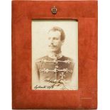 Erzherzog Eugen von Österreich-Teschen (1863 - 1954) - eigenhändig signiertes Geschenkfoto, 1893