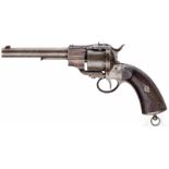 Revolver Lefaucheux Mod. 1864-98, für Kavallerie und ArtillerieKal. 12 mm SF, Nr. 81324,