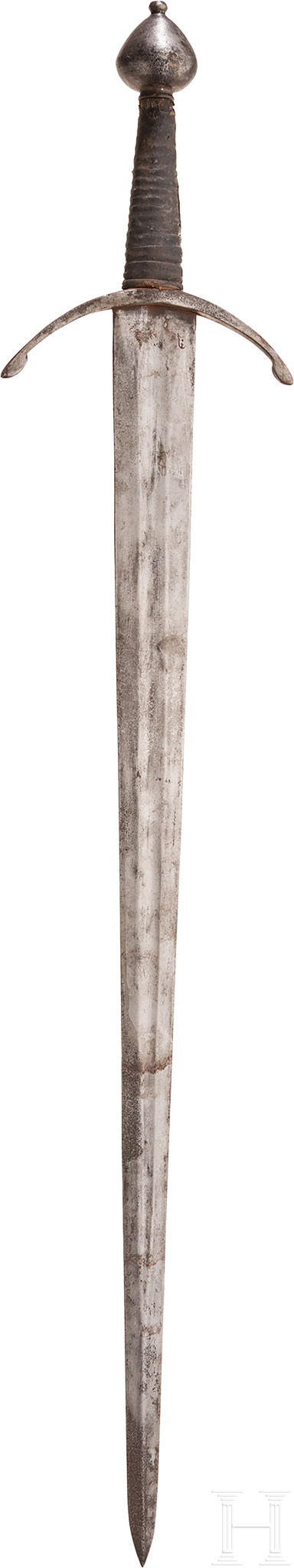 Schwert, Sammleranfertigung im Stil des 15. Jhdts.Kräftige und zweischneidige, beidseitig breit - Image 2 of 2