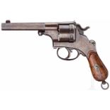 Offiziersrevolver Mod. 1873, J.F.J. Bar, Delft (verkleinerte Ausführung des Mod. 1873), um