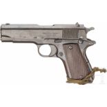 Colt/Ithaca Mod. 1911, Vietcong (?)Kal. 7,62 mm Tokarev, Nr. 561866, Blanker Lauf, Länge 4".