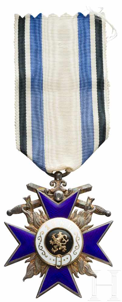 Militär Verdienst-Orden - Kreuz 4. Klasse mit Schwertern in Weiss-FertigungIn Gold und Silber - Image 2 of 2