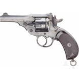 Webley Mark II Service Revolver 1894Kal. .455 Webley, Nr. 62792, Nummerngleich. Blanker Kipplauf,