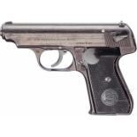 Sauer Mod. 38, Polizei, mit Tasche und ReservemagazinKal. 7,65 Browning, Nr. 405409,