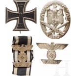 Auszeichnungen eines ArtillerieoffiziersSpange "1939" zum Eisernen Kreuz 1. Klasse in