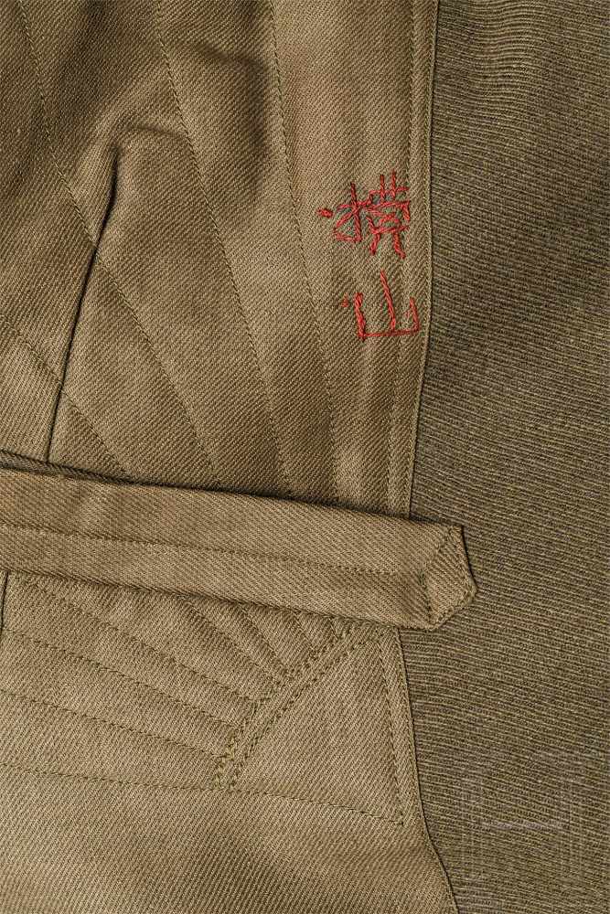 Uniform eines Generalmajors der Kaiserlich Japanischen Armee, 2. WeltkriegFeldmütze aus olivfarbenem - Image 4 of 5