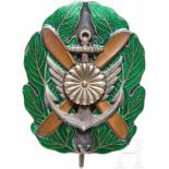 Leistungsabzeichen für Offiziere der Marineflieger, 2. WeltkriegSilber, Buntmetall, grün
