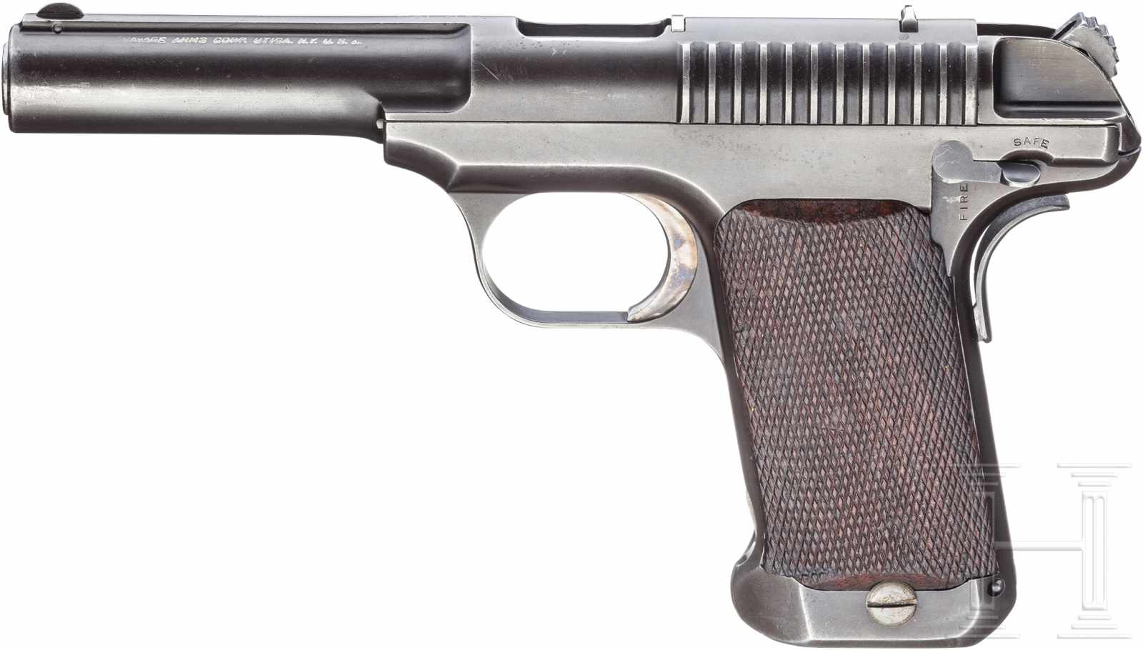 Savage Mod. 1907/1910 Military Test Trial PistolKal. .45 ACP, Nr. 88, Nummerngleich bis auf Kimme - Image 2 of 5