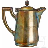 A Teapot from Reichsflughafen AinringHard silver-plated teapot from silver service used at