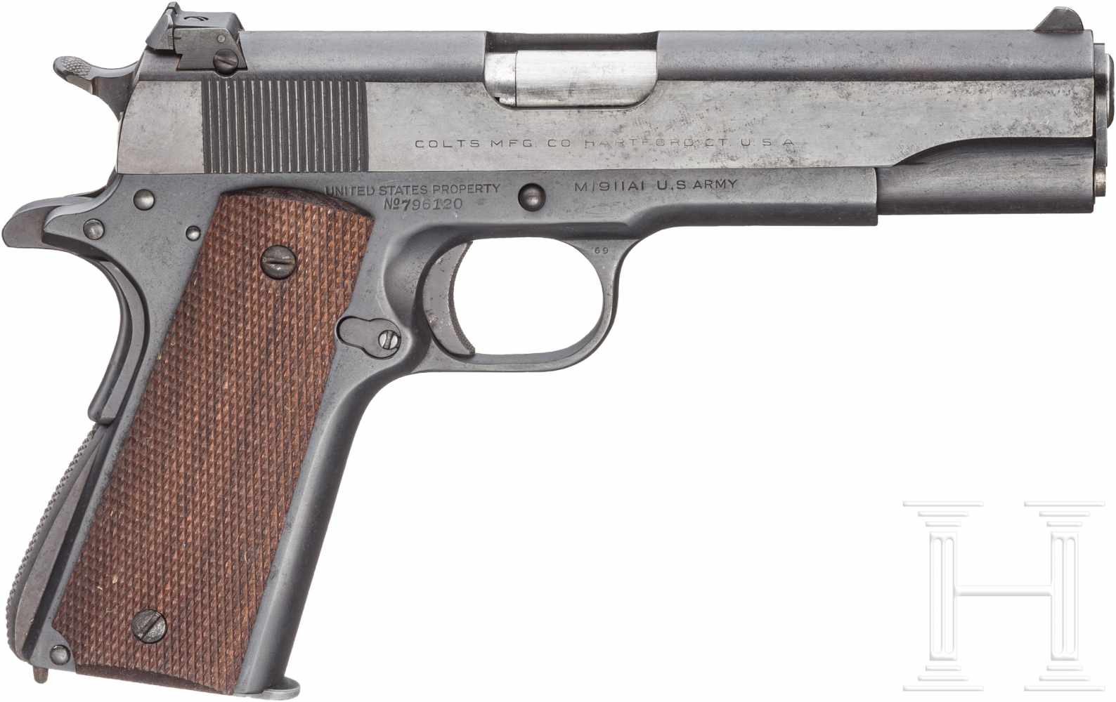 Colt 22-45 Conversion UnitKal. .22 l.r., Nr. 796120, Blanker Lauf, Länge 5". Zehnschüssig. Dt. - Image 2 of 2