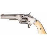 Smith & Wesson, Model No. 1, Second Issue RevolverKal. .22, Nr. 70157, Oktagonaler Lauf, Länge 3-1/